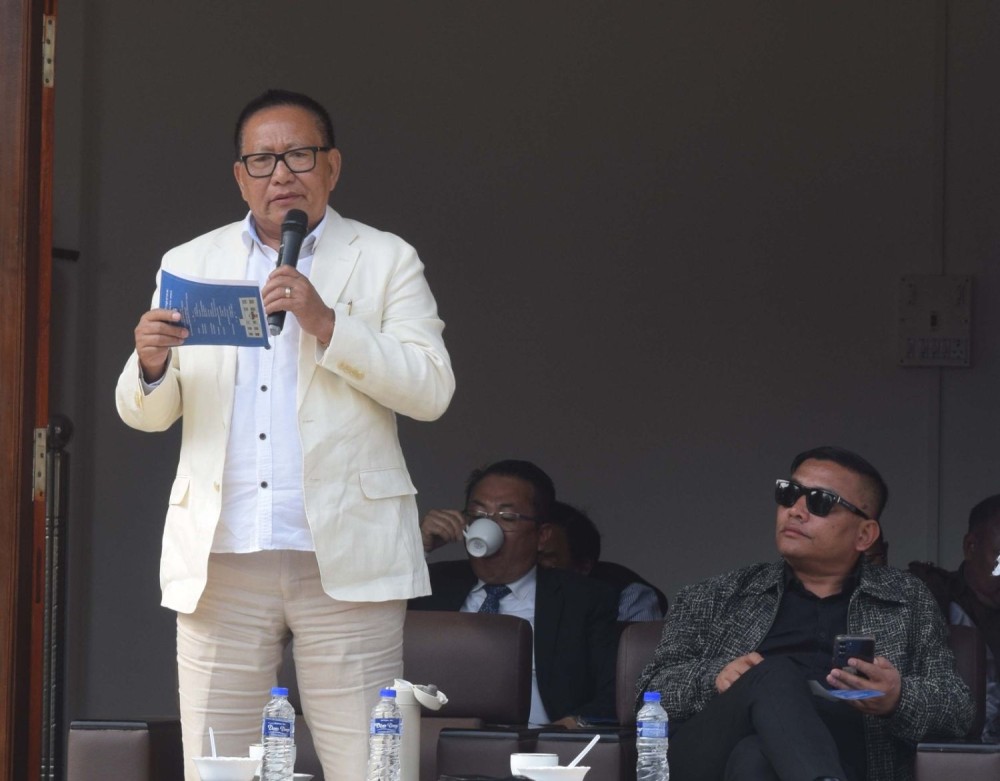 Deputy Chief Minister TR Zeliang. (Morung Photo)